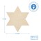 Wooden Star of David Cutout, Hanukkah & Jewish Star Decor | Woodpeckers